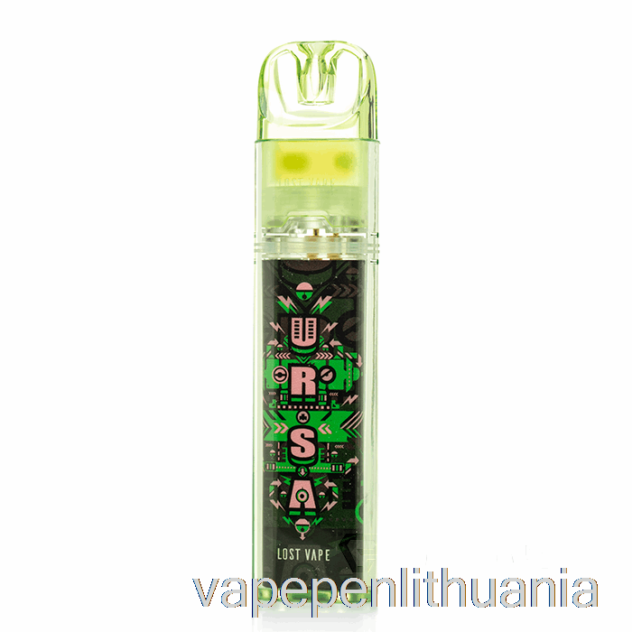 Pamestas Vape Ursa Nano Art 18w Pod Rinkinys Lime Green X Pachinko Art Vape Skystis